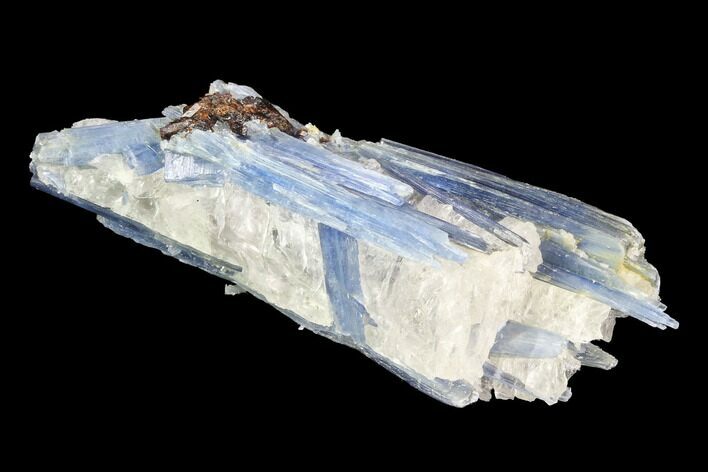 Vibrant Blue Kyanite Crystal Cluster - Brazil #95617